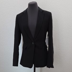 1. State Women's Black Single-Button Tailored Blazer